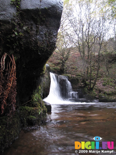 SX10599 Waterfall in Caerfanell river, Brecon Beacons National Park